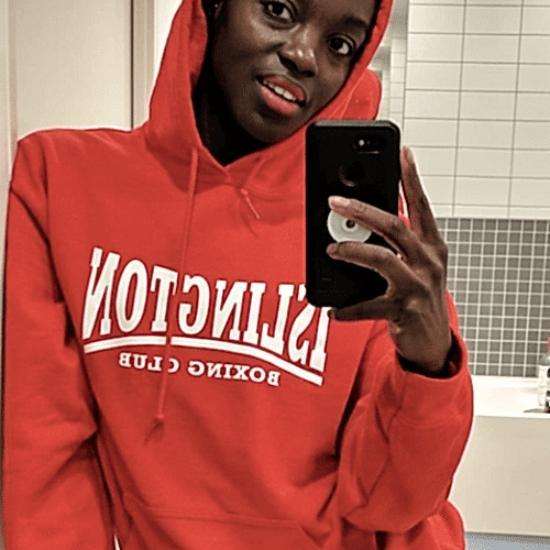 Lovely Lad in Red