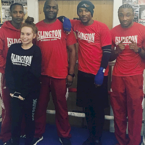 Some of Team IBC with Ashley Walters (Rapper, Songwriter and Actor)