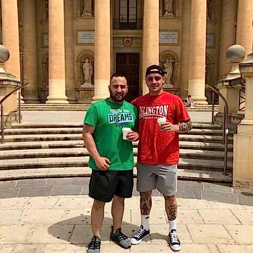 Jason Malia in Malta