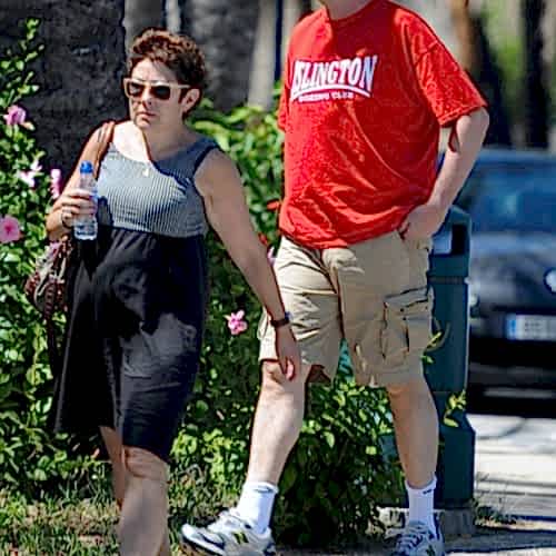 Hugh Laurie (Papped in USA)