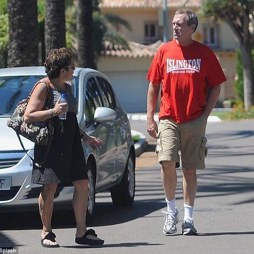 Hugh Lauri (Papped in USA)